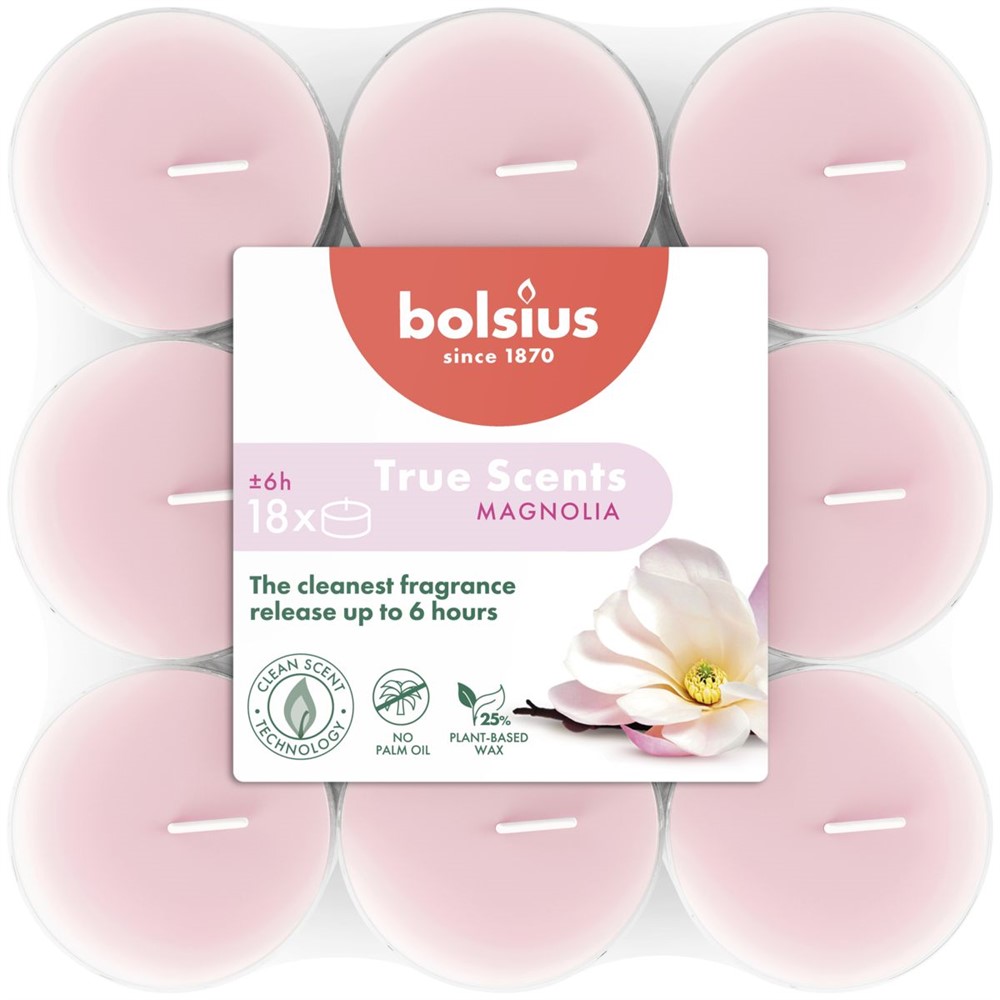 Doftvärmeljus Magnolia 18-pack