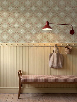 Dahlströmska Gården, Beige/Röd - 686-04
