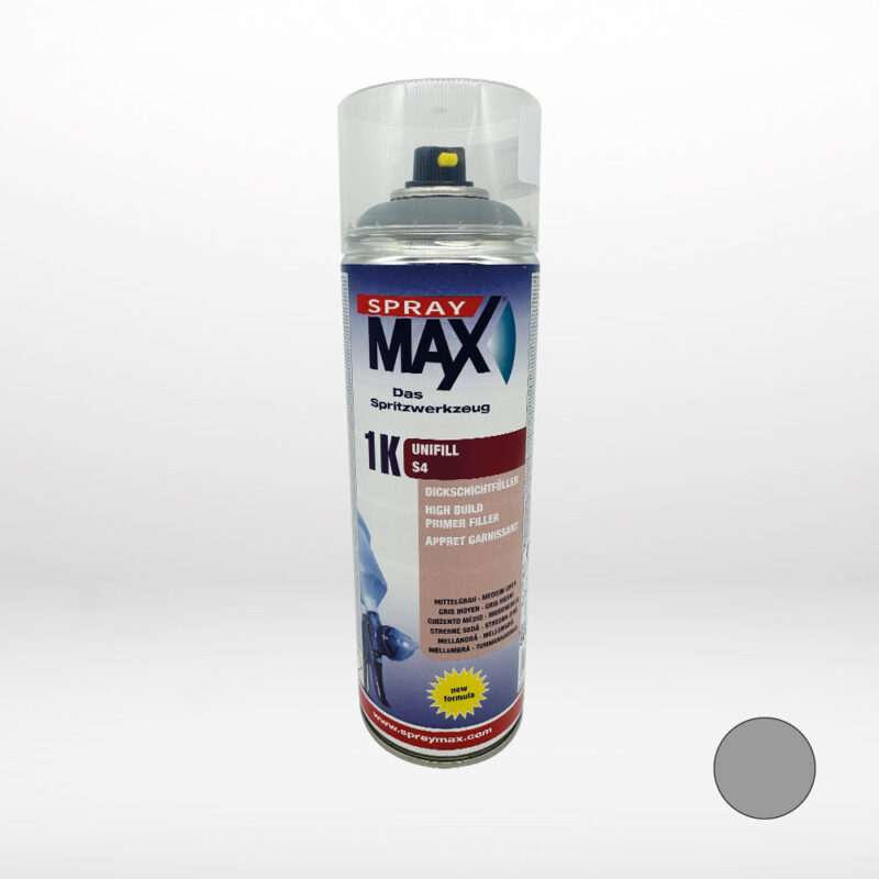 1K Shade Fullprimer Mellangrå - Spraymax
