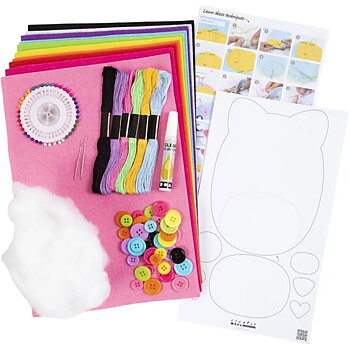 Start DIY Kit Sömnad Nallebjörn