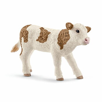 Kalv, Brunbrokig - Schleich 13802