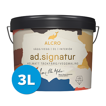 ad Signatur Helmatt Väggfärg 3L