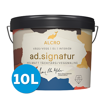 ad Signatur Helmatt Väggfärg 10L