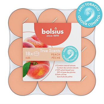 Doftvärmeljus Peach 18-pack