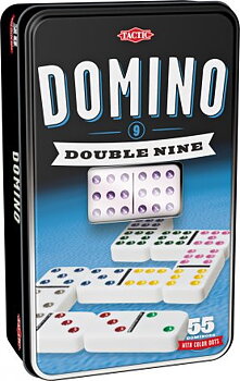 Domino Dubbel 9 Plåtask