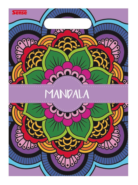 Mandala målarbok