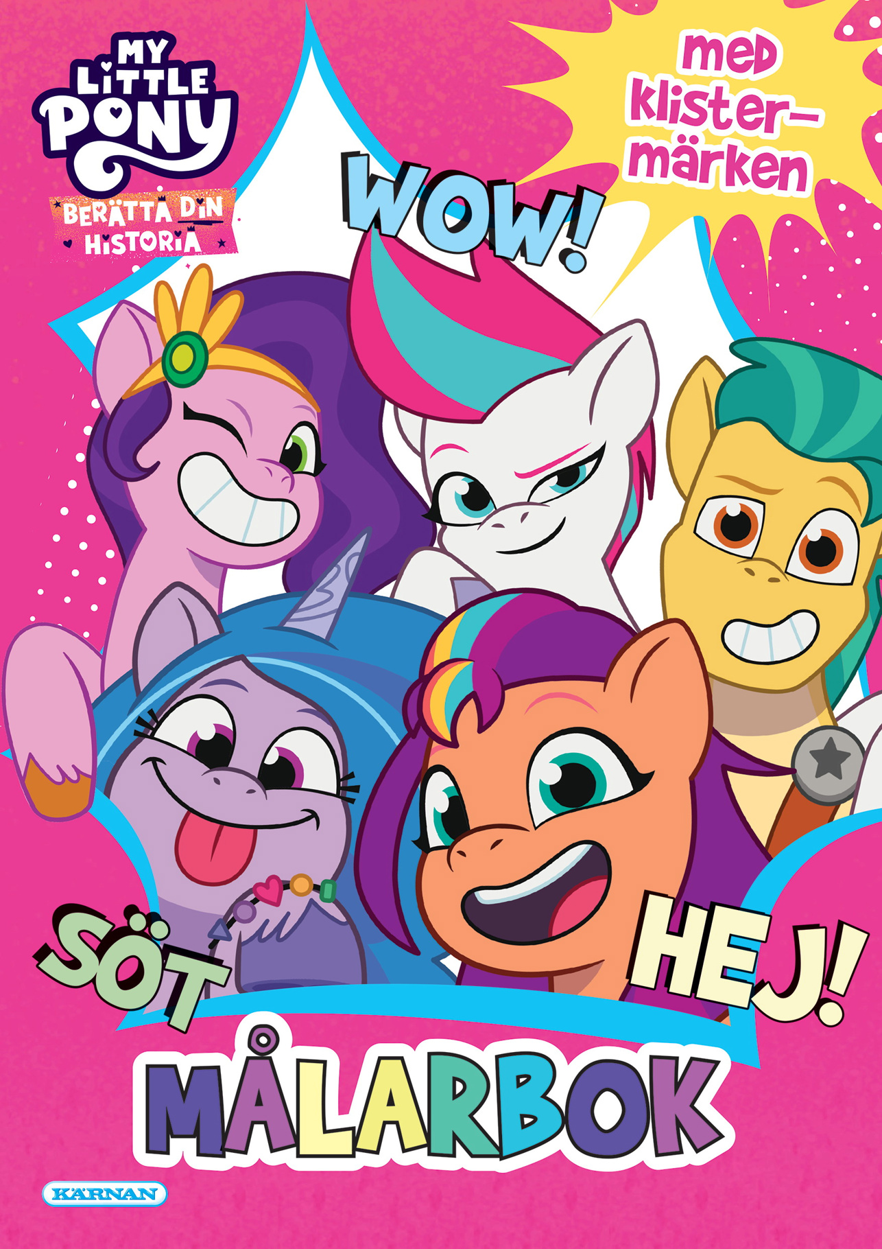 Målarbok My Little Pony
