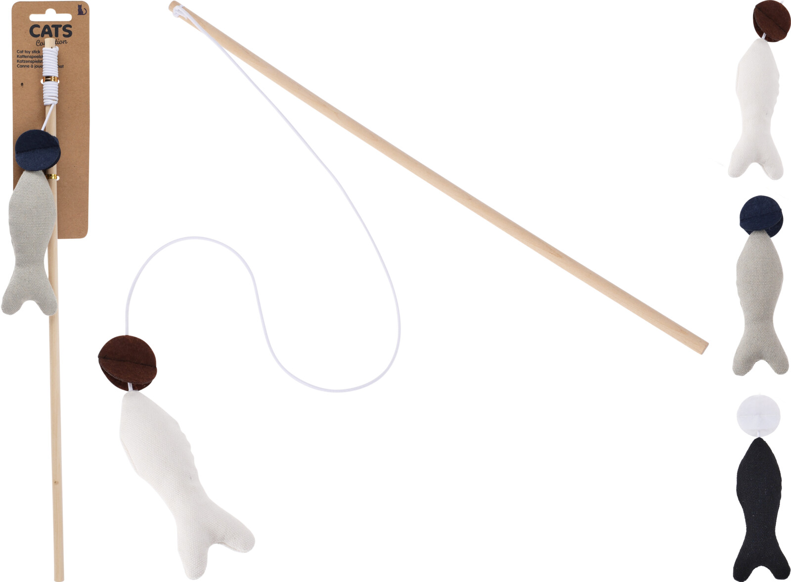 Kattspö i Trä 40cm