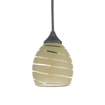 Fönsterlampa Linjär Cognac