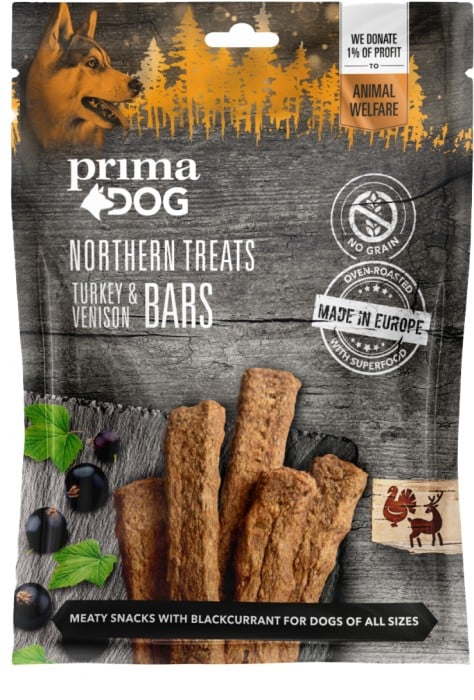 Northern Treats Bars Kalkon & Hjort 80g