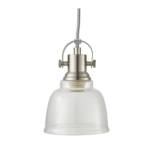 Fönsterlampa Loke Nickel/Klart