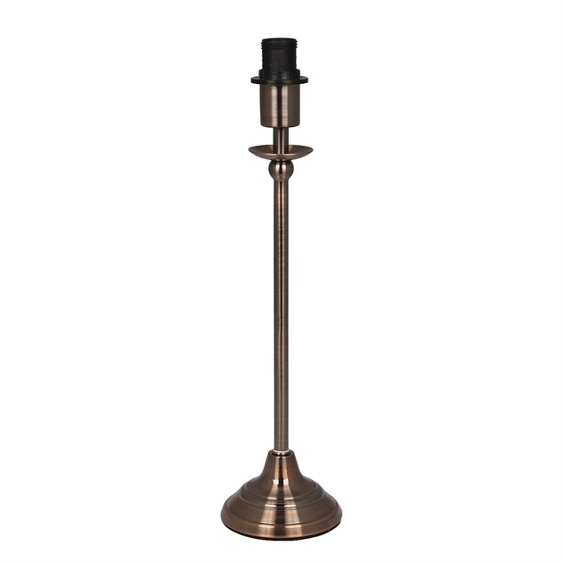 Lampfot 39cm Koppar