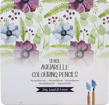 Akvarellpennor 24-pack