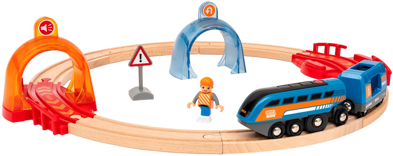 Smart Tech Sound Action Tunnel Circle tågpaket 33974 - tågbana med tunnel och tåg