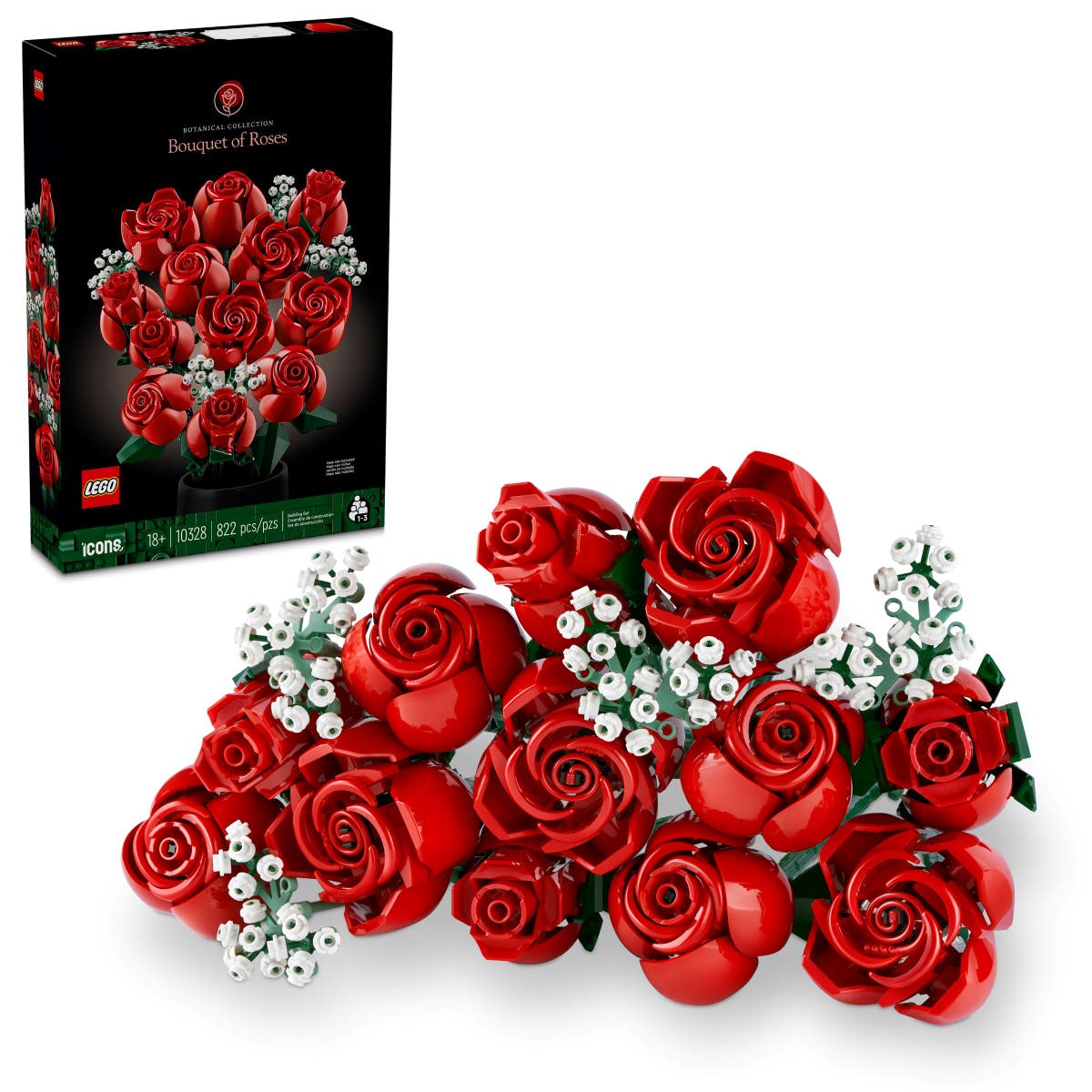 Bukett med Rosor - 10328