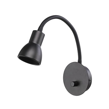 Vägglampa Saga Svart