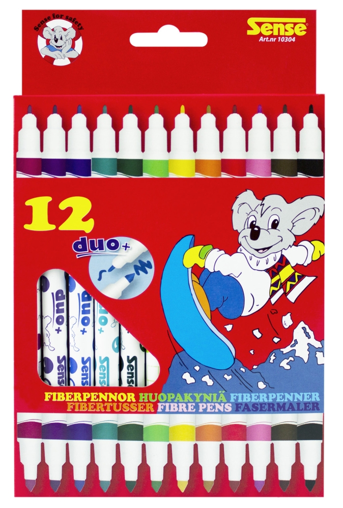 Fiberpennor 12-pack