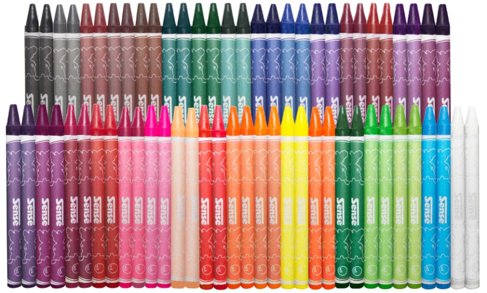 Färgkritor 64-pack - 2
