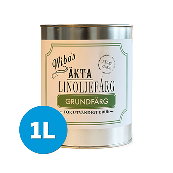 Wibo Linoljegrundfärg för Sågat Trä 1L
