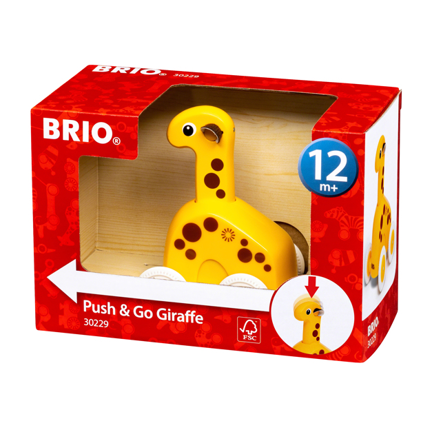 Push & Go Giraffe
