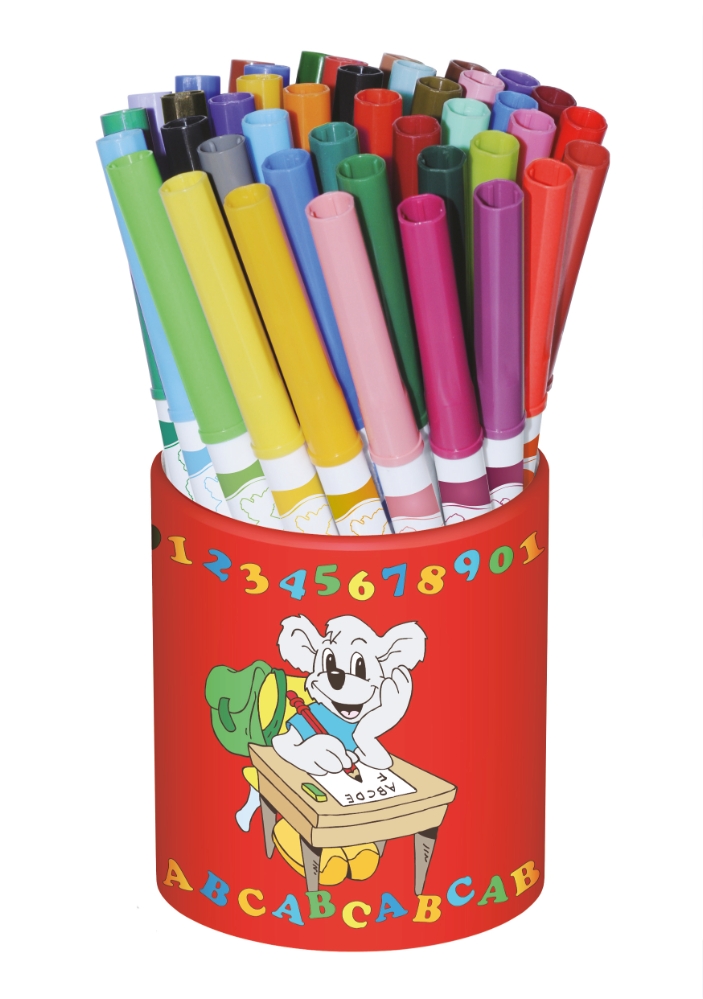 Fiberpenna 42-pack med burk