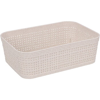 Korgar i Plast 19x13,5x6cm 2-pack