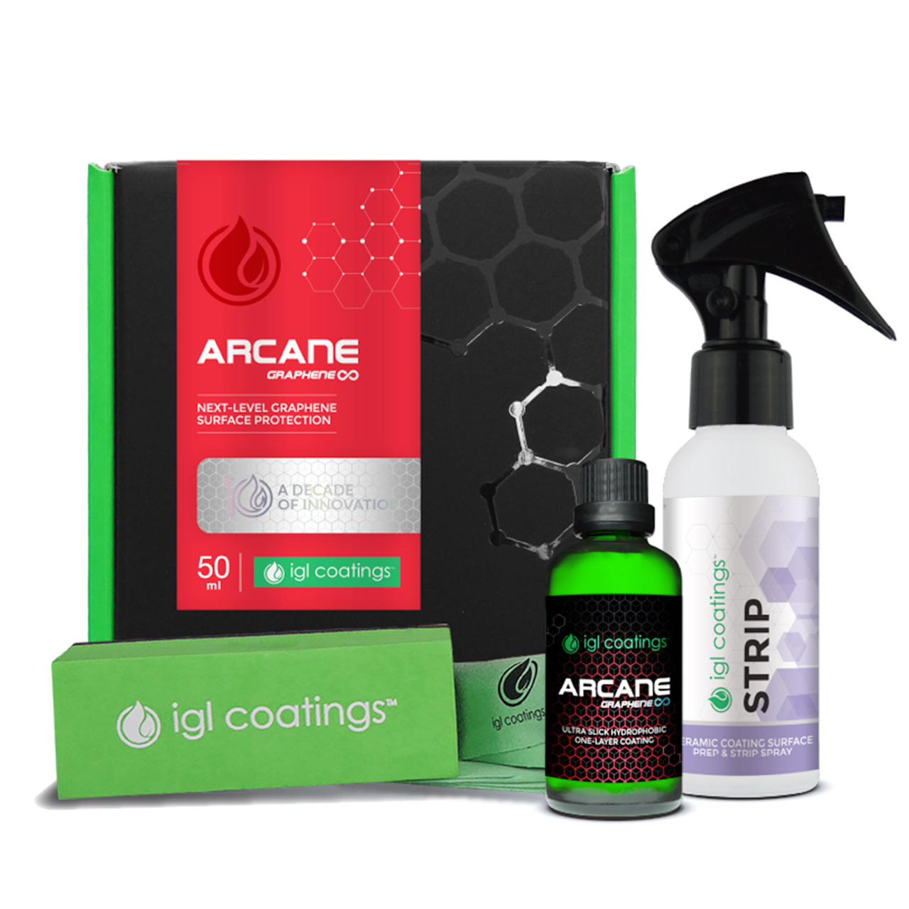 Keramisk lackskydd IGLEcocoat Arcane -kit- 4år