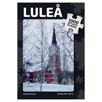 Svenskapussel: Luleå domkyrka 1000 bitar