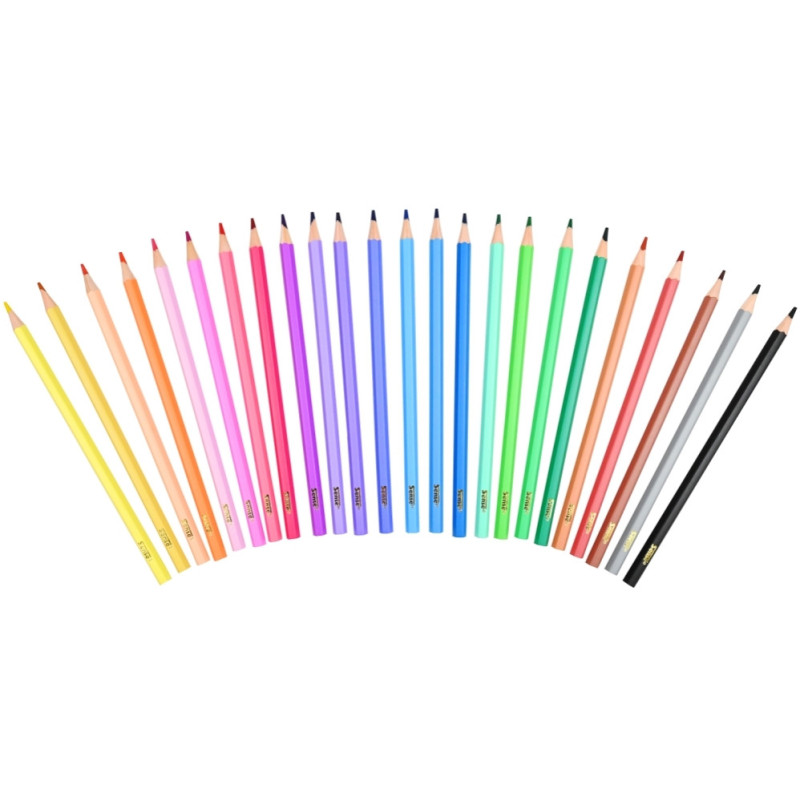 Träfägpennor 24-pack - 2