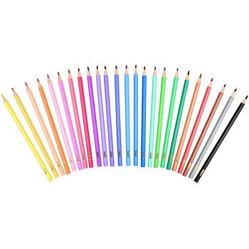 Träfägpennor 24-pack