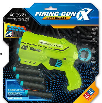 Firing Gun Soft Bullet