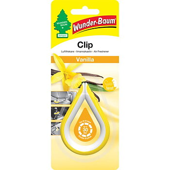 Wunder-Baum Clips, Vanilj, 1-pack