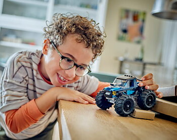 Blå Monstertruck - 60402