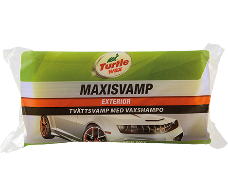 Turtle tvättsvamp med vaxschampo