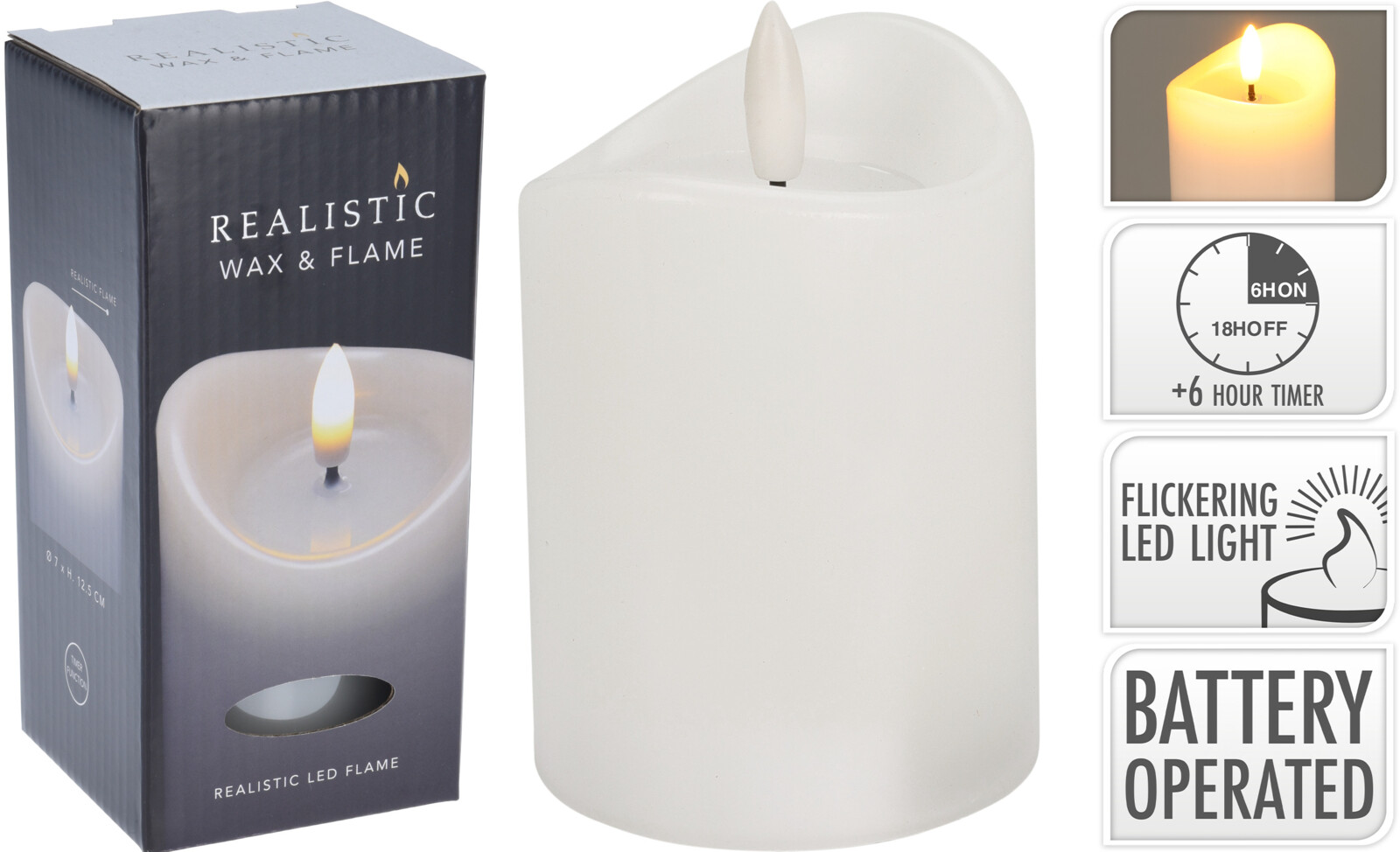 Batteriljus