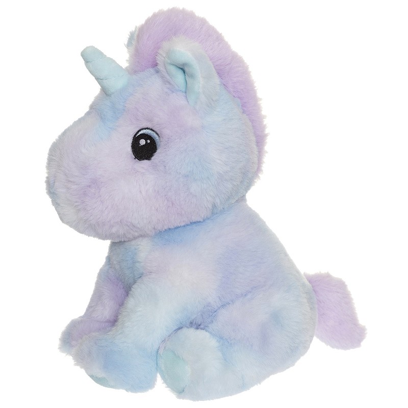 Enhörning, Regnbågsfärgad, Lila 25cm - 2