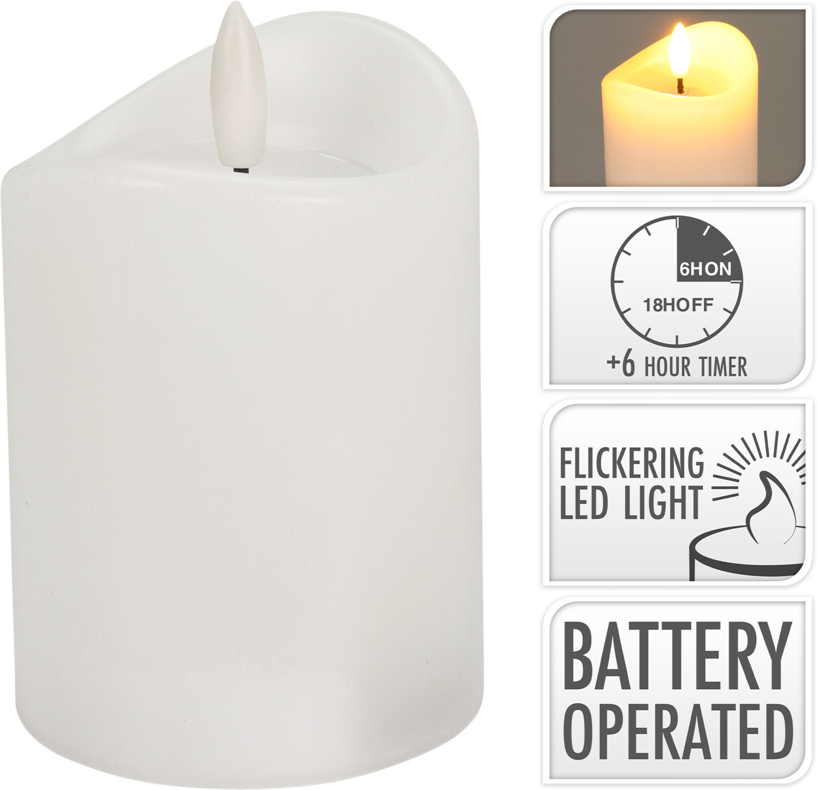 Batteriljus