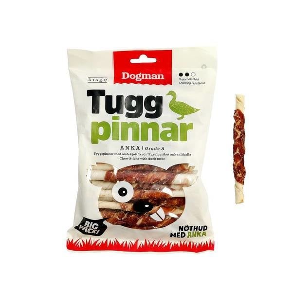 Tuggpinnar med Anka 12cm 25-pack