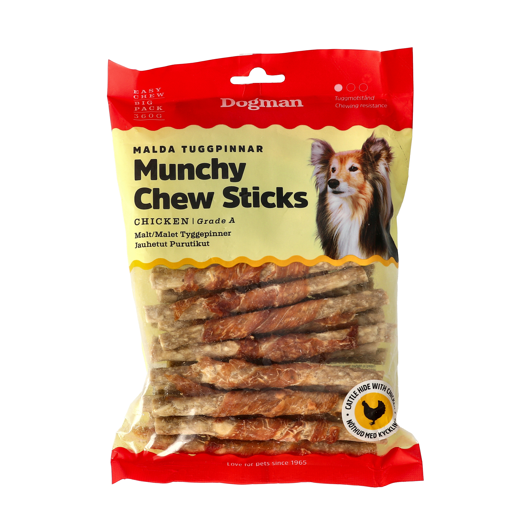 Malda Tuggpinnar med kyckling 12,5cm 30-pack