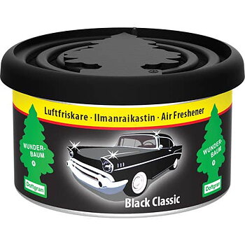 Wunder-Baum Fiber-Can, Black Classic, 1-pack