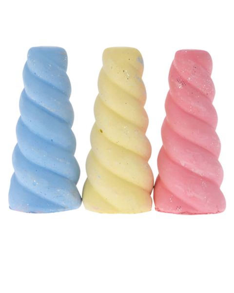 Trottoarkrita Enhörningshorn 3-pack