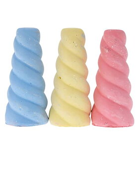 Trottoarkrita Enhörningshorn 3-pack