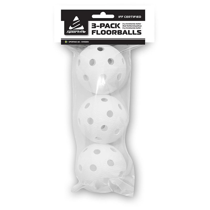 SportMe - Innebandyboll 3-pack