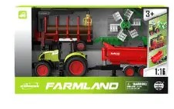 Rapid Speed Traktor Med Vagn