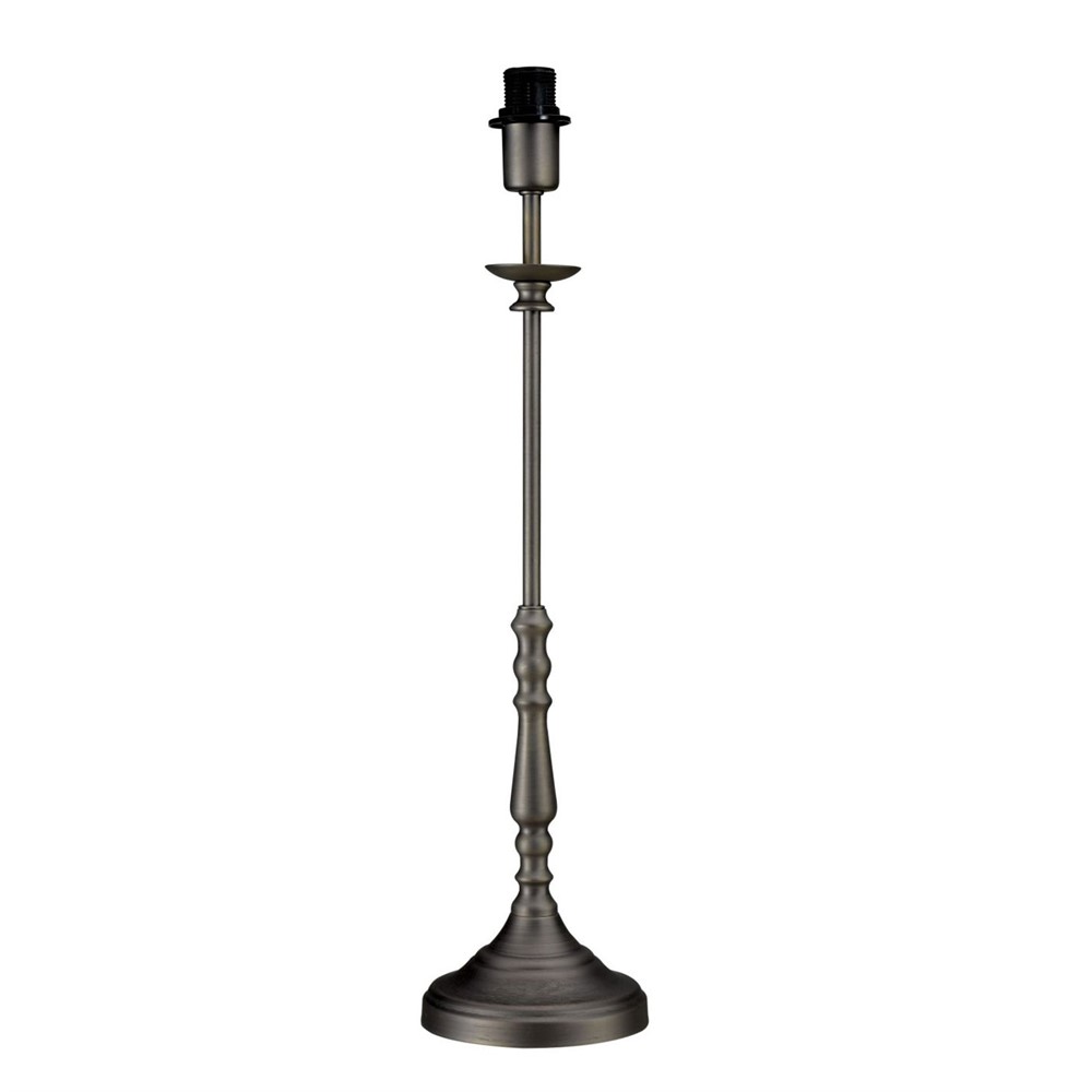 Lampfot Antik Nickel 51cm