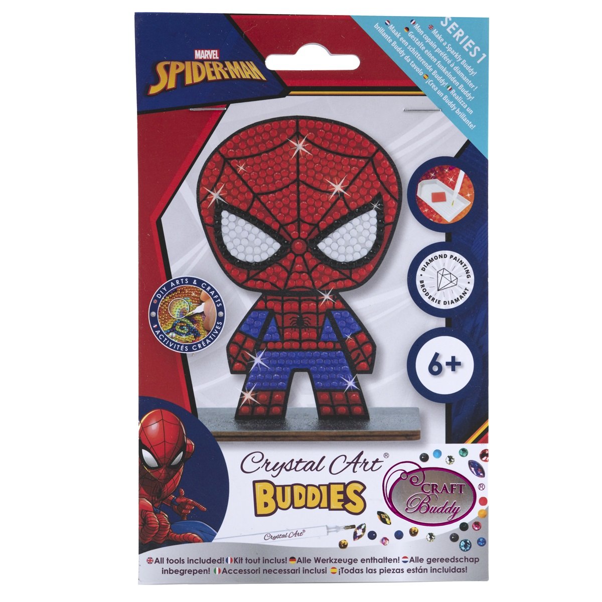 Crystal Art Buddies Spider-Man