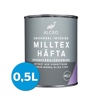 Milltex Häfta Grundfärg Vit 0,5L