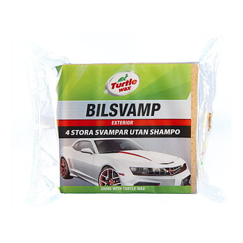 Turtle Wax - Bilsvamp 4-pack