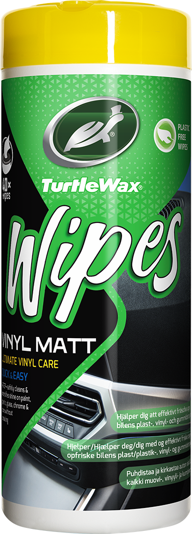 Turtle Wax - Vinyl Wipes Matt 40st