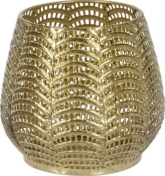 Ljuslykta guld 15cm